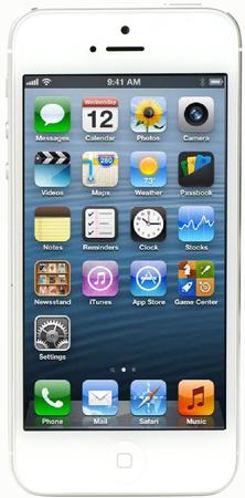 Смартфон Apple iPhone 5 32Gb White & Silver - Находка