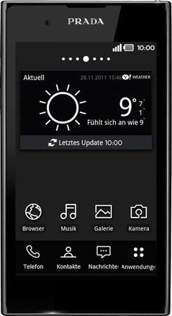 Смартфон LG P940 Prada 3 Black - Находка