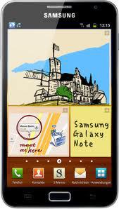 Смартфон Samsung Galaxy Note GT-N7000 Blue - Находка
